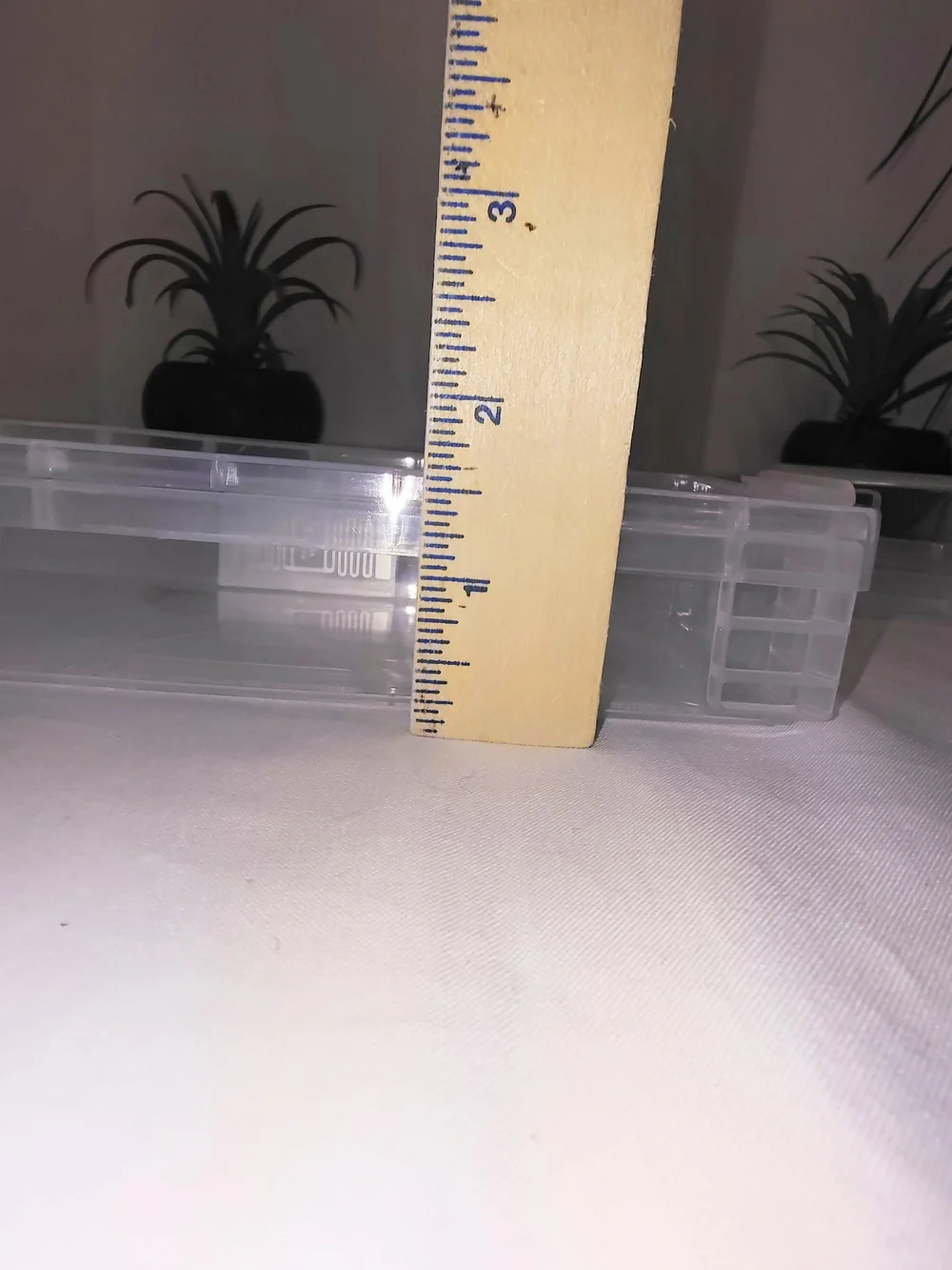 3 Clear Plastic Storage Trays